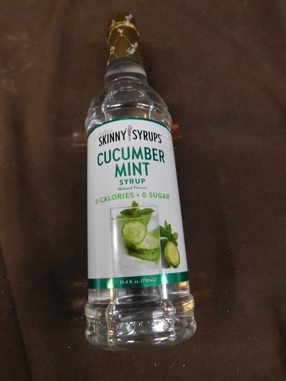 Skinny Syrups Cucumber Mint Syrup 25.4 Fl Oz BBD 6/19/26