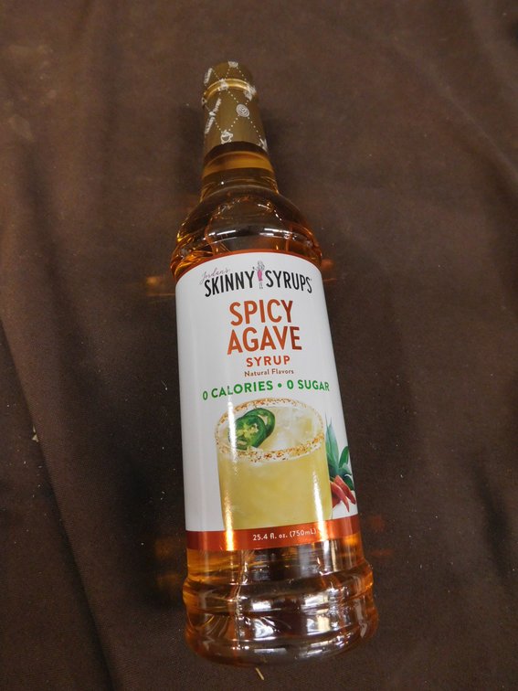 Skinny Syrups Spicy Agave Syrup 25.4 Fl Oz BBD 6/19/26