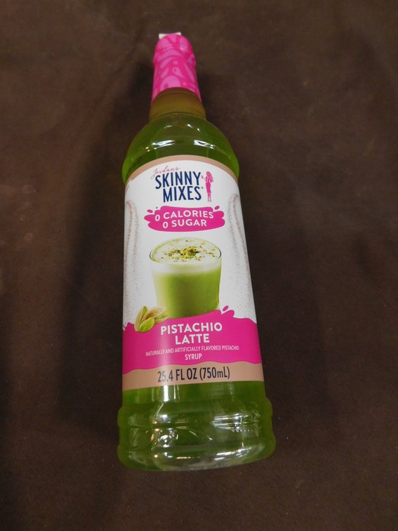 Skinny Mixes Pistachio Latte 25.4 Fl Oz BBD 8/28/27