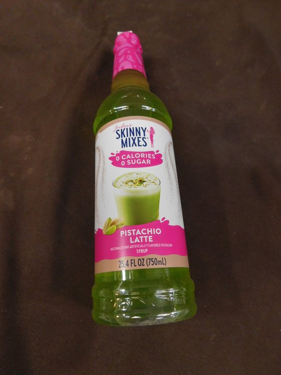 Skinny Mixes Pistachio Latte 25.4 Fl Oz BBD 8/28/27