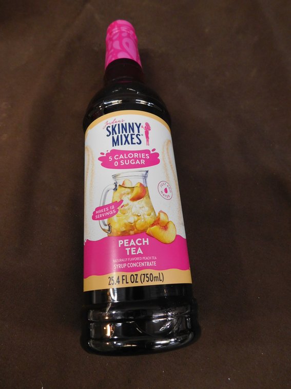 Skinny Mixes Peach Tea 25.4 Fl Oz 2/24/27
