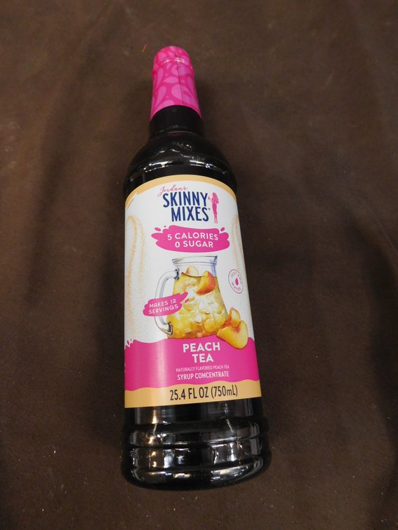 Skinny Mixes Peach Tea 25.4 Fl Oz 3/25/28