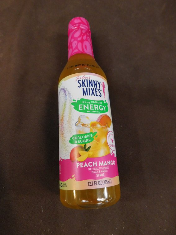 Skinny Mixes Peach Mango 12.7 Fl Oz BBD 6/4/27