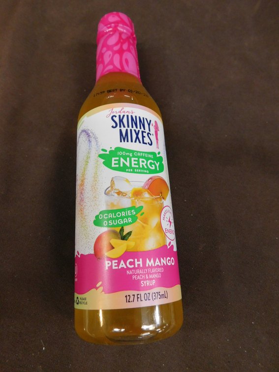 Skinny Mixes Peach Mango 12.7 Fl Oz BBD 1/20/28