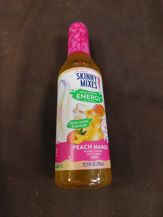 Skinny Mixes Peach Mango 12.7 Fl Oz BBD 6/4/27