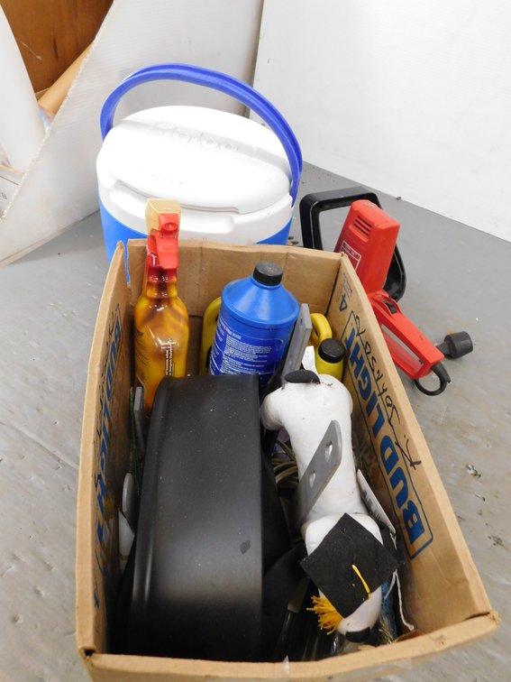 Hedge Trimmer, Igloo Cooler etc.