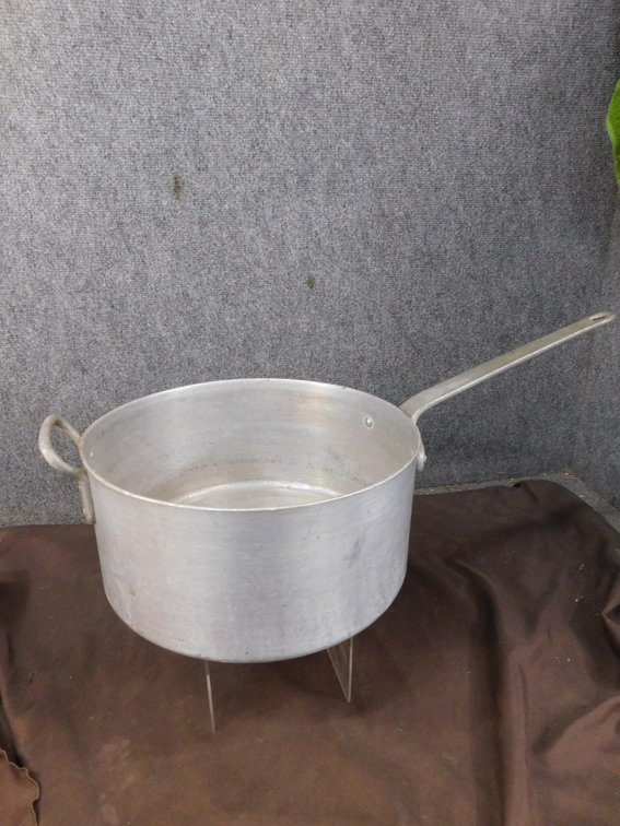 Large Aluminum Pot 13" D