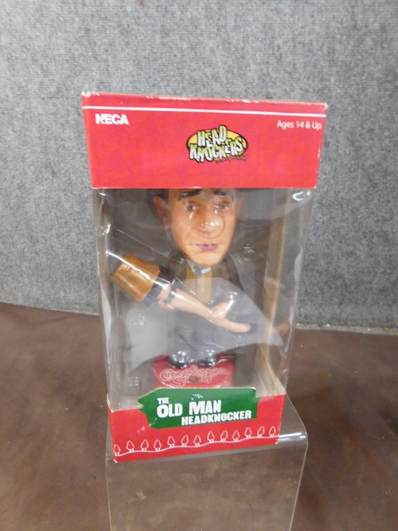 A Christmas Story The Old Man Head knocker, New in Package