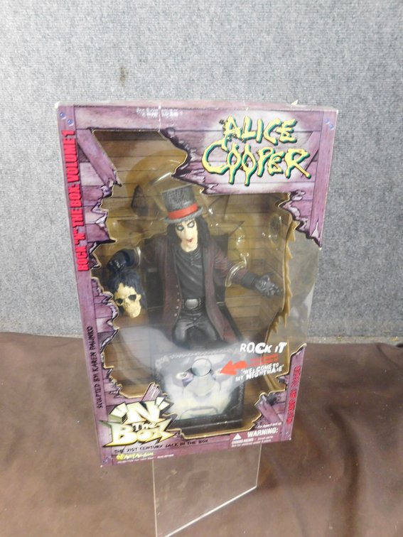 Alice Copper "N" the Box", New in Package
