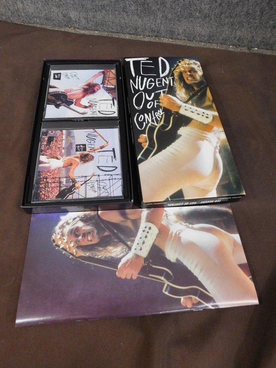 Ted Nugent "Out of Control" CD's