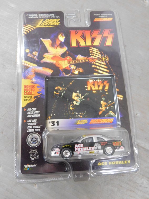 Kiss Johnny Lightning "Ace Frehley" Die Cast Car, New in Package
