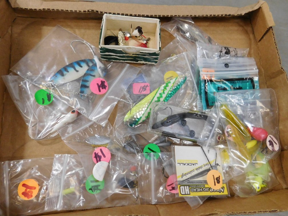 Fishing Lures, Sinkers, Hooks