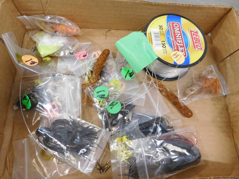 Fishing Line, hooks etc.