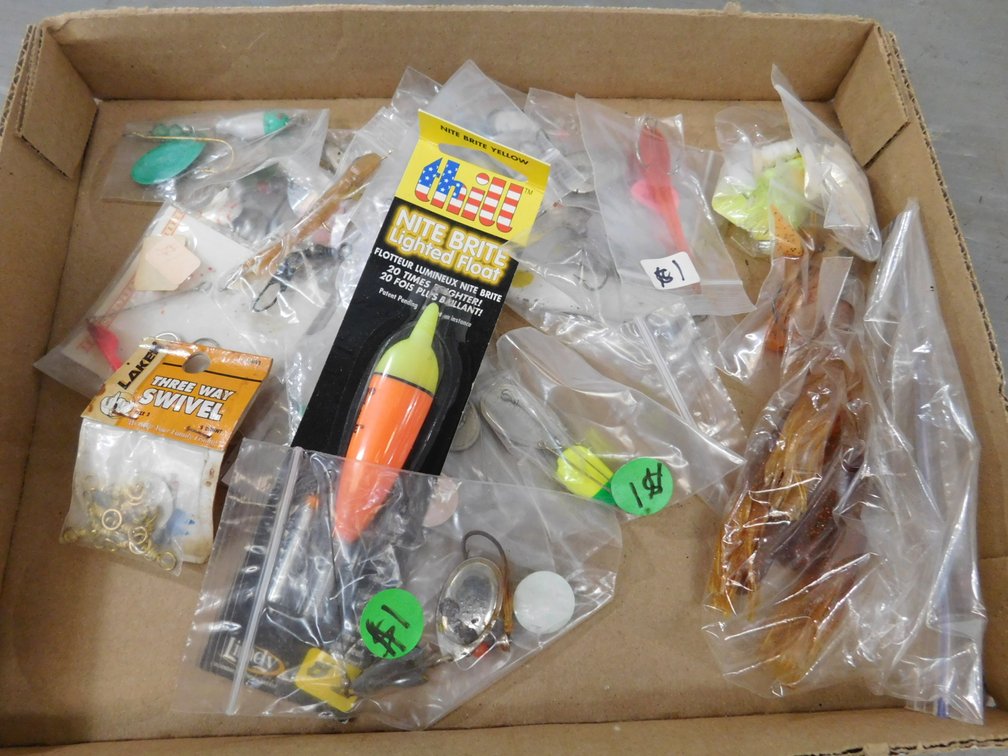 Assorted Fishing Lures, Bobber etc.