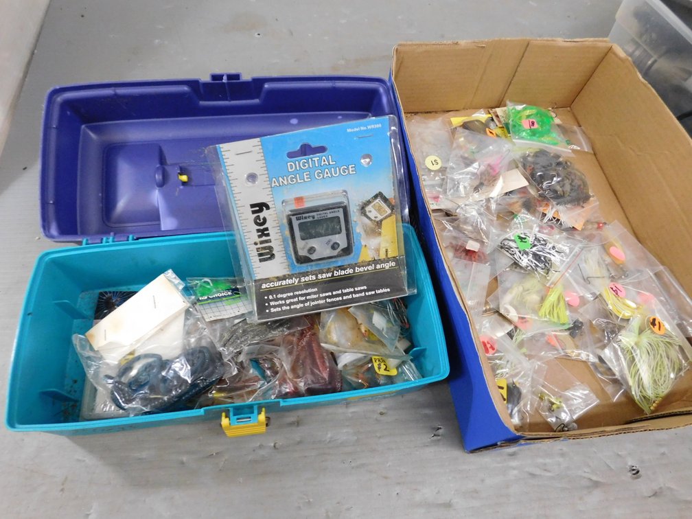 Digital Angle Gauge, Fishing Lures, Artificial Bait, Small Tackle Box