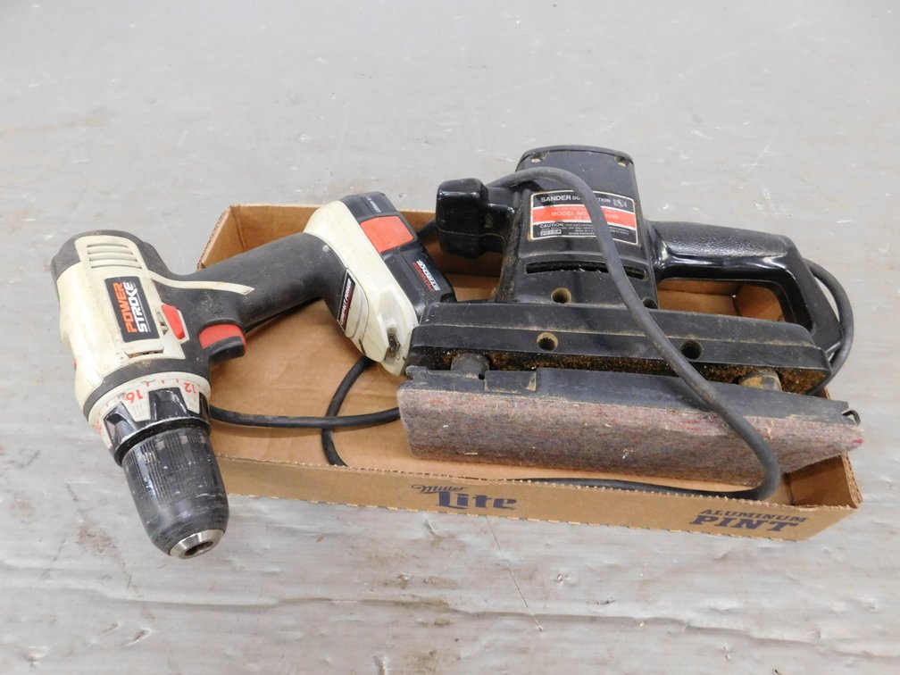 Sander, Drill, untested