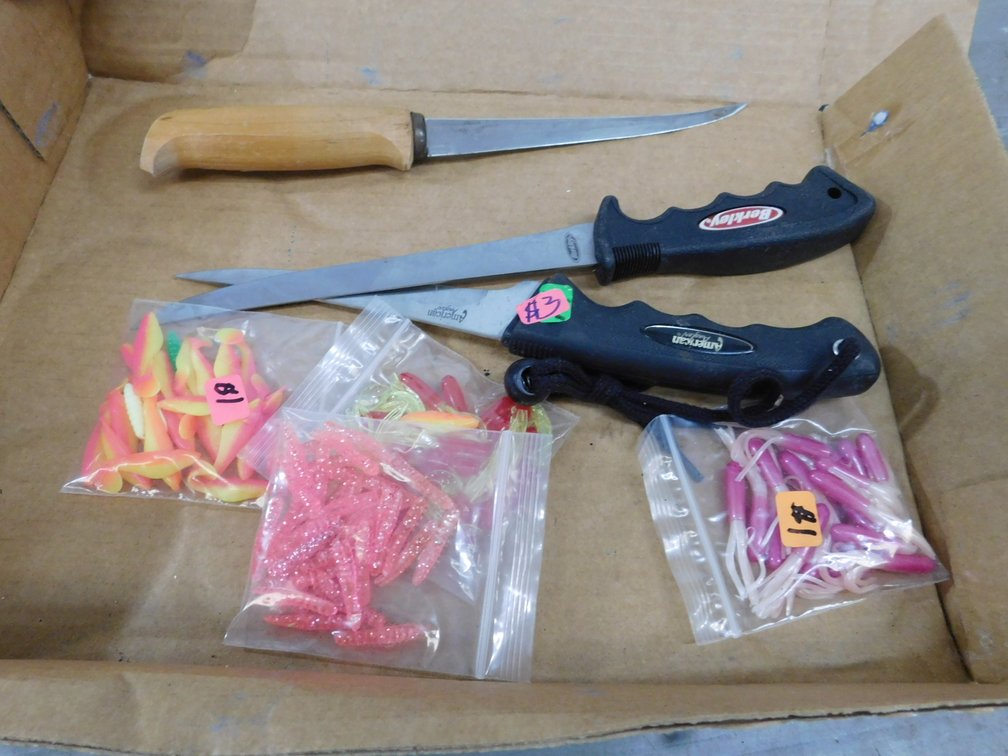 Filet Knives, Artificial Bait