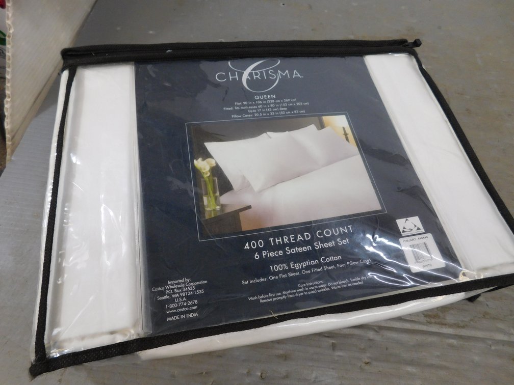 Charisma Queen 400 Thread Count Sheet set