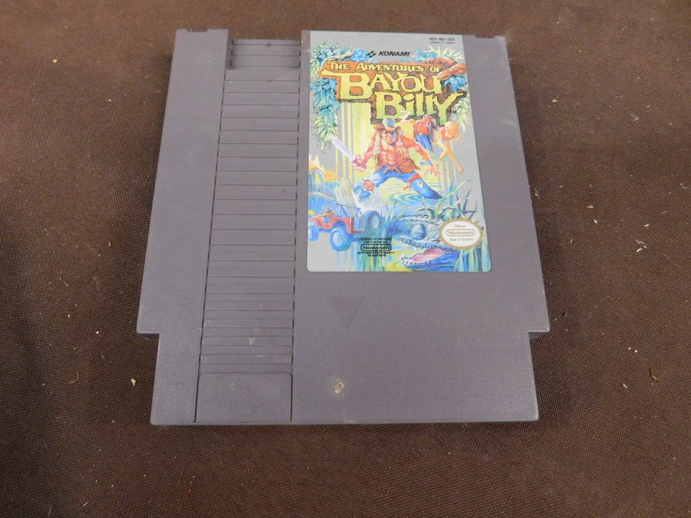 Nintendo The Adventures of Bayou Billy Video Game