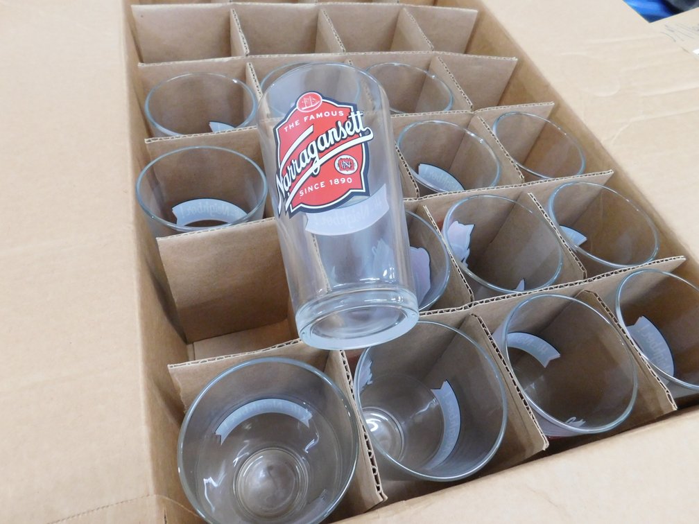 15-Narragansett Beer Glasses 16 Oz