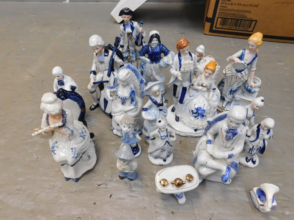 Assorted French Provincial Figurines