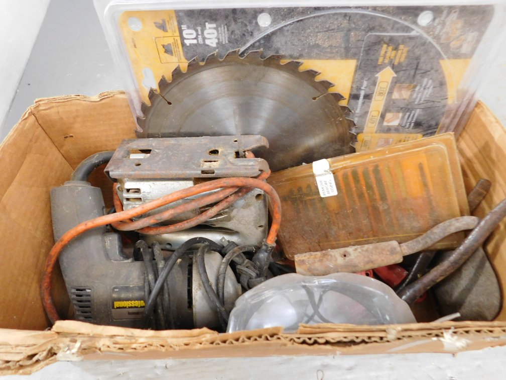 Circular Saw Blade, Jig Saw, Drill etc.