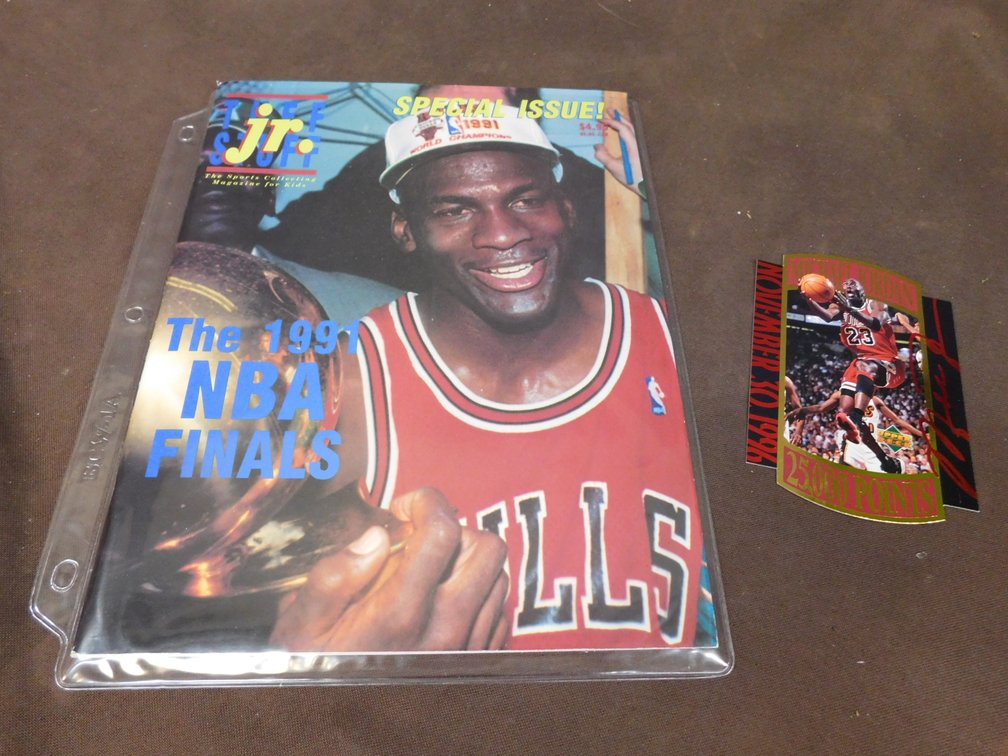 The Sports Collecting Magazine for Kids Special Issue With Michael Jordan
