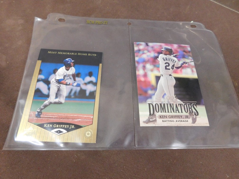 Two 1993 Ken Griffey Jr. Promotional Cards