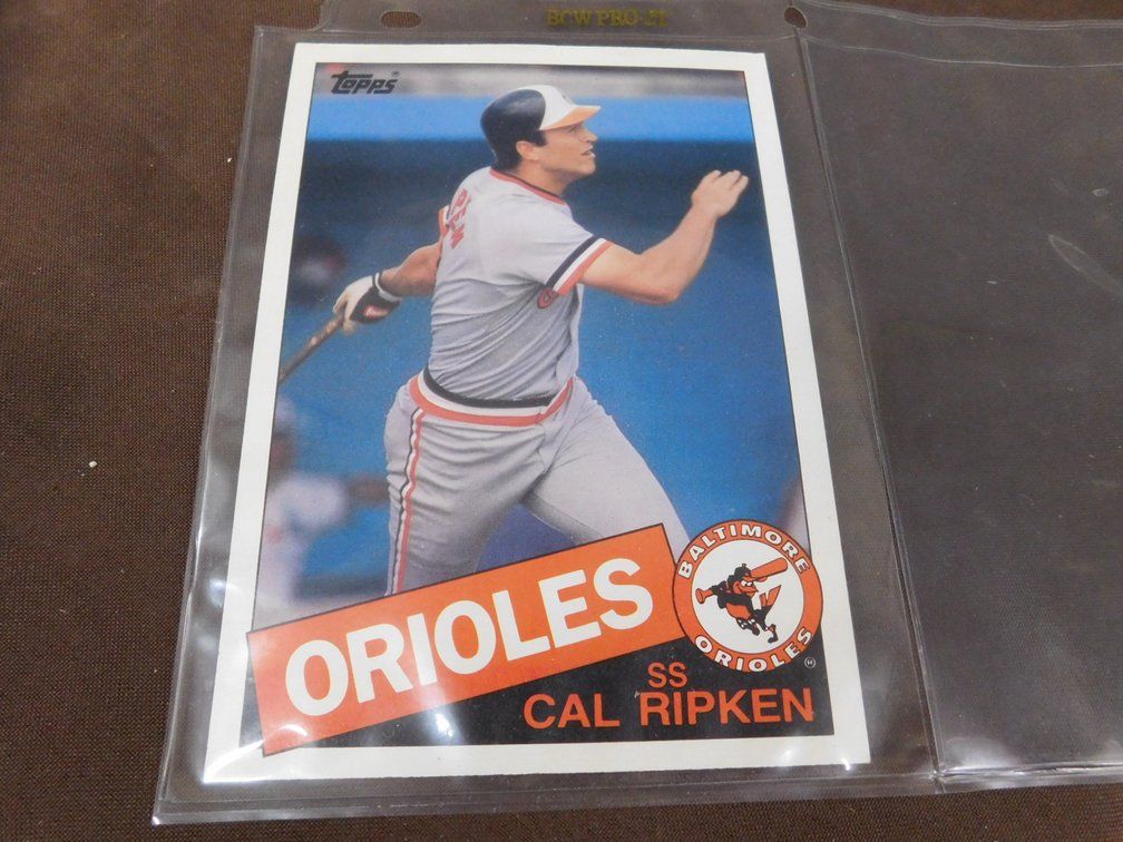1985 Topps Cal Ripken Promotional Card