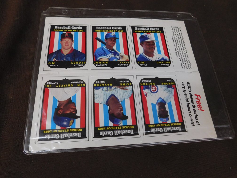 1989 Baseball Cards Rookie Stars
