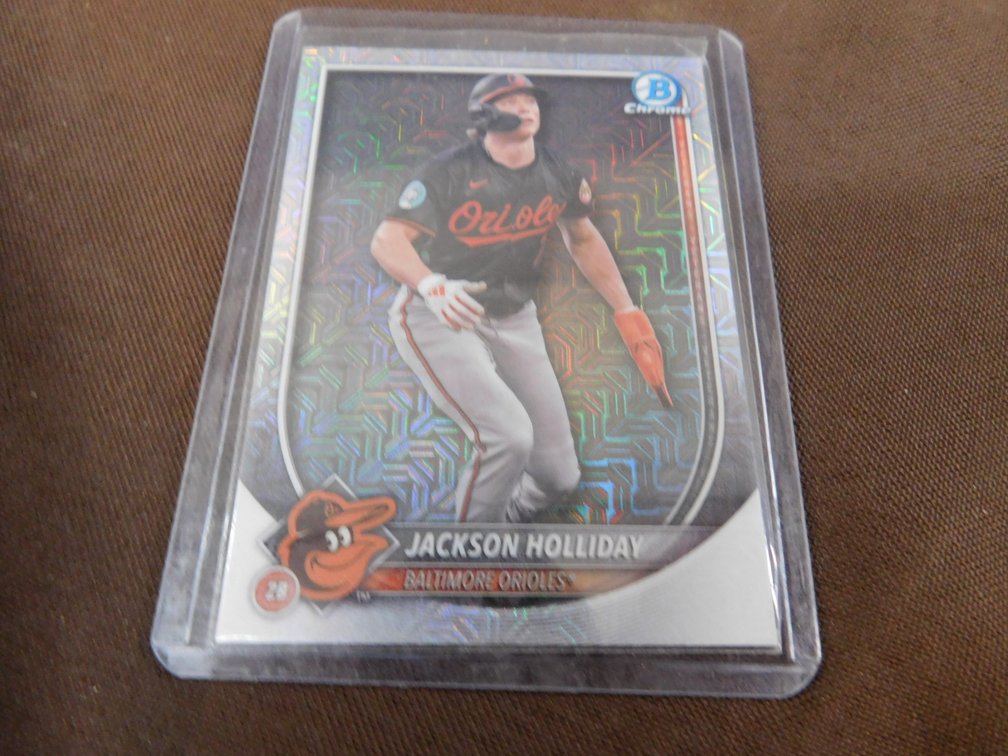 2025 Topps Chrome Jackson Holliday Card No. 77
