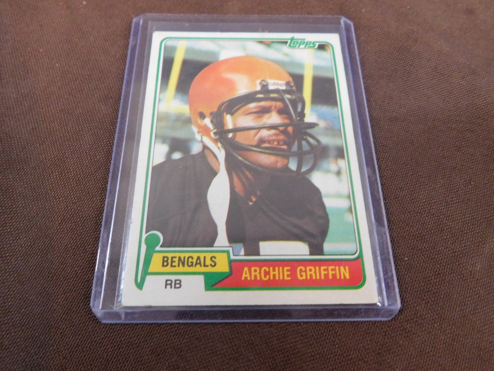 1981 Topps Archie Griffin Card No. 38