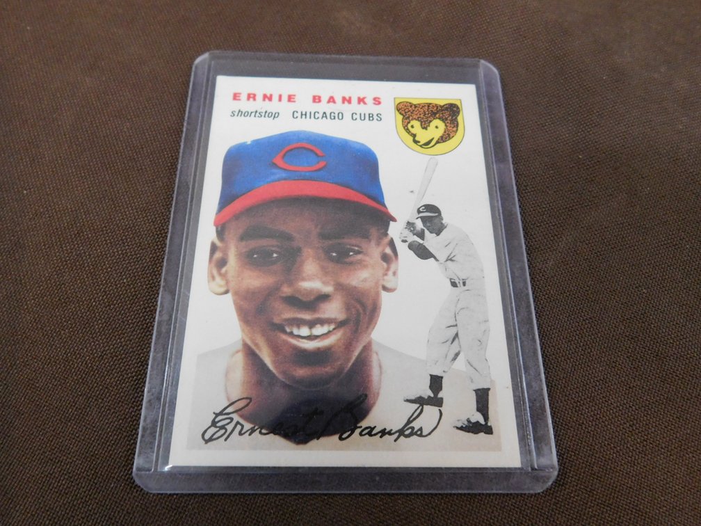 Topps Ernie Banks Topps Baseball Archives The Ultimate 1954 Series Card No. 94