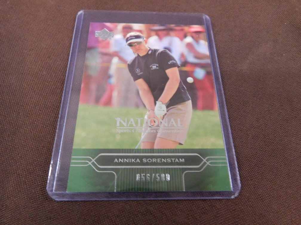2004 Upper Deck Annika Sorenstam Card No. TN10    56/500
