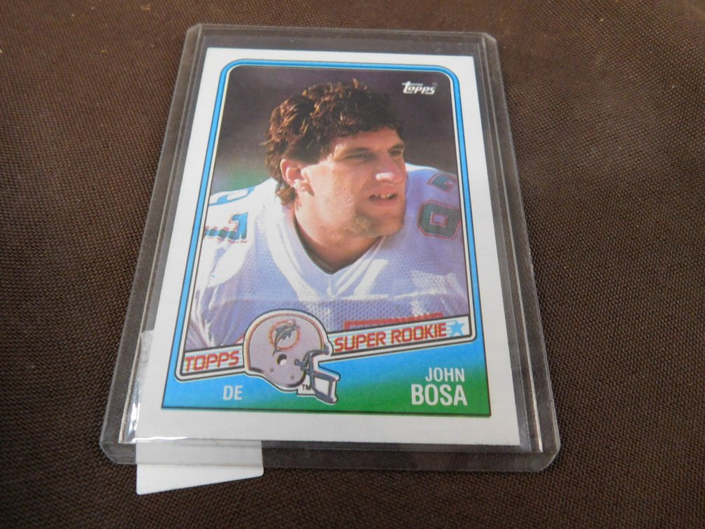 1988 Topps John Bosa Card No. 198