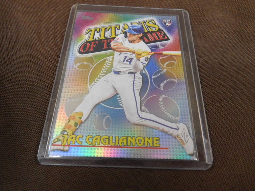 2026 Topps Titans of the Game Jac Caglianone Card No. TOG-12