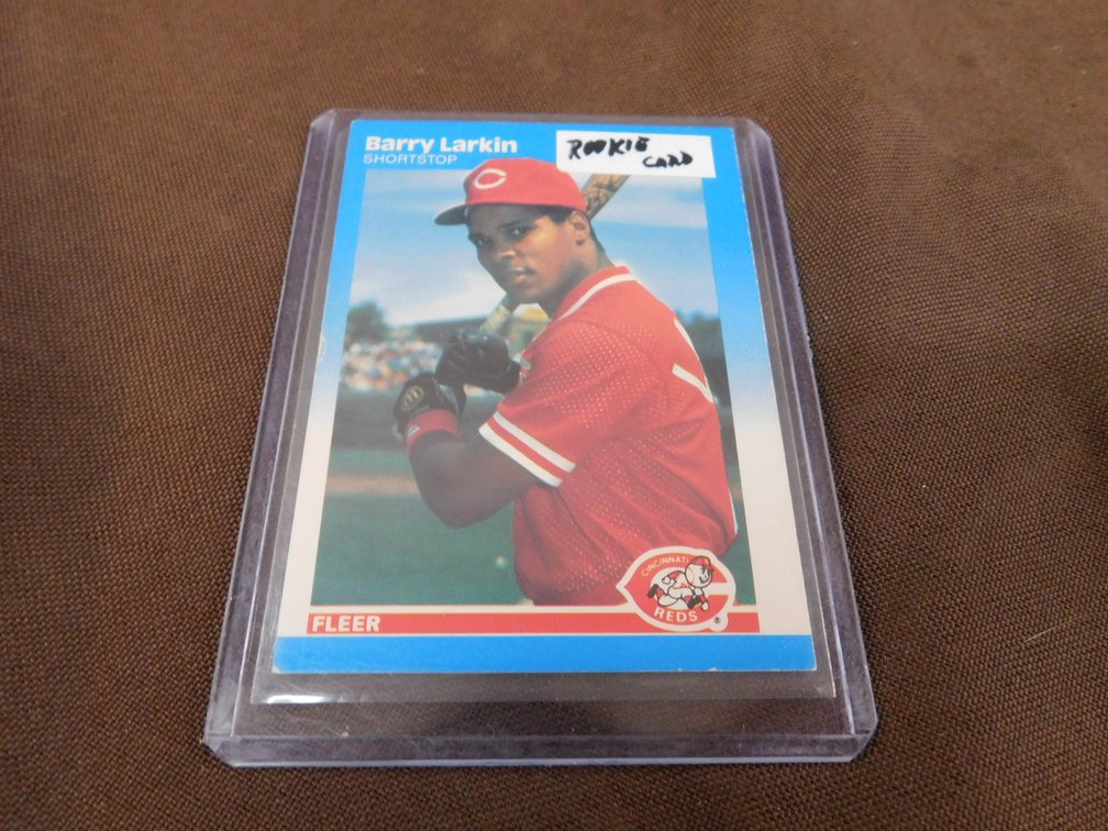 1987 Fleer Barry Larkin Card No. 204
