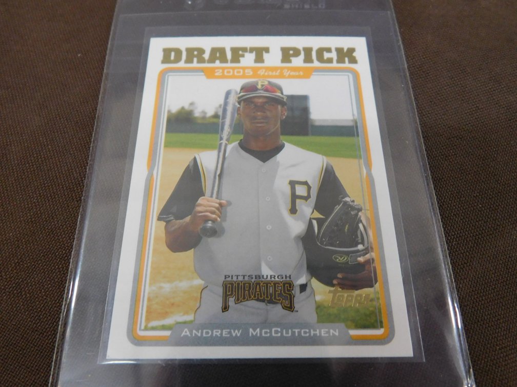 2005 Topps Draft Pick Andrew McCutchen Card No. UH329