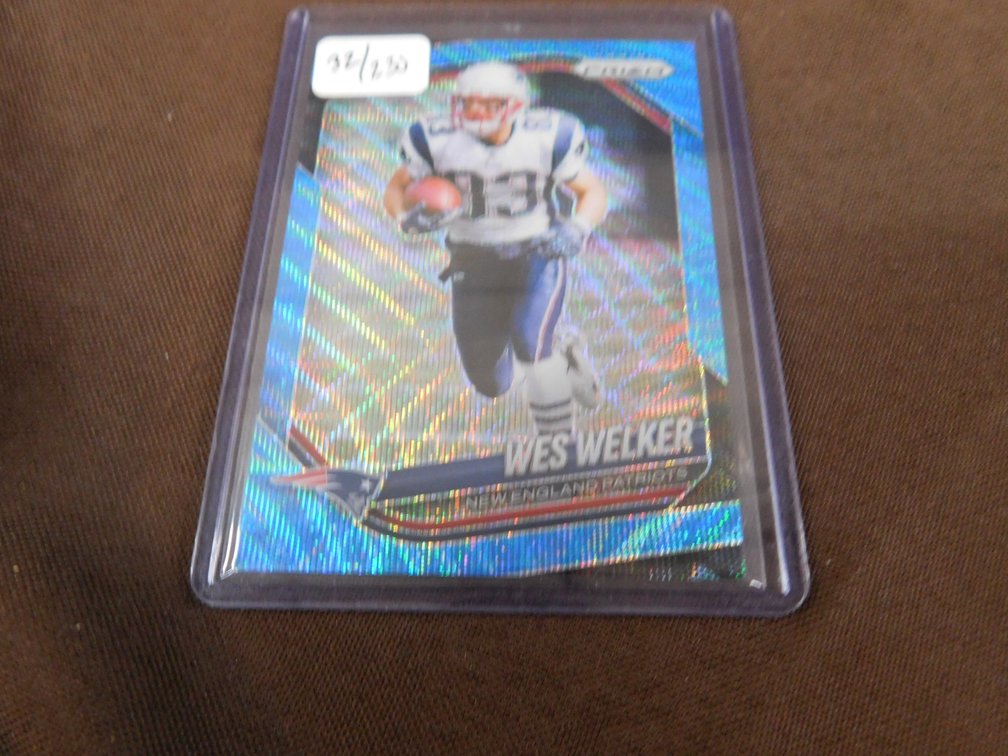 2025 Panini Prizm Wes Welker Card  No. 181    032/230