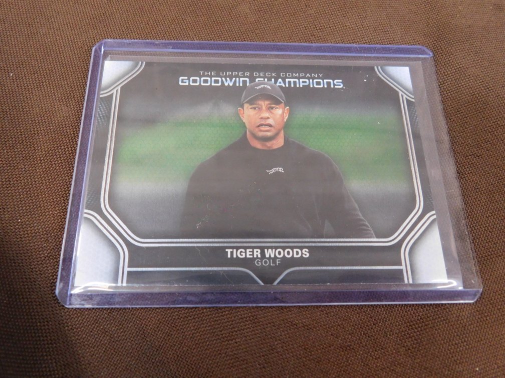 2024 Upper Deck Goodwin Champions Tige4r Woods Card No. 92