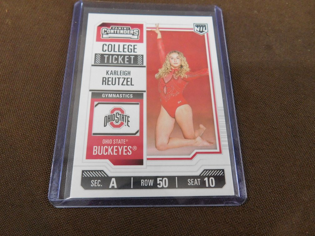 2025 Panini College Ticket Karleigh Reutzel Card No. 28