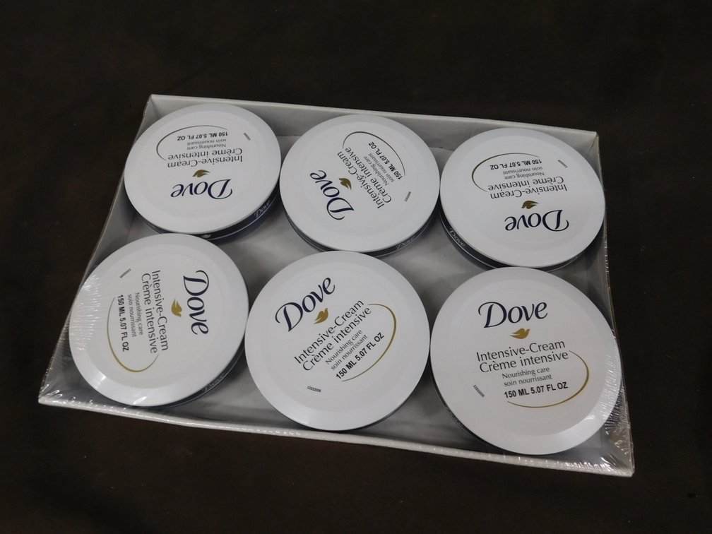 Six Dove Intensive Cream 5.07 Fl Oz Containers