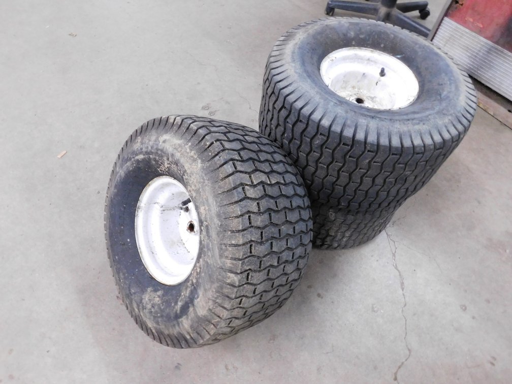 Three 20X10.00-3 Tires
