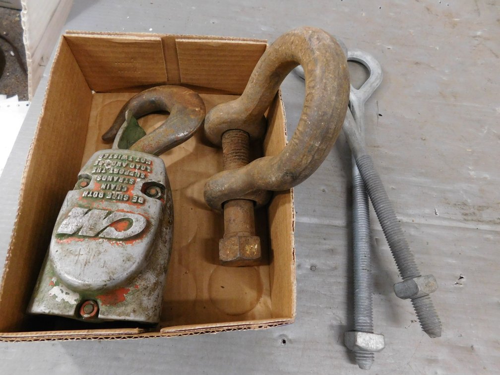 Tear Drop Eye Bolts, Tow Ring etc.