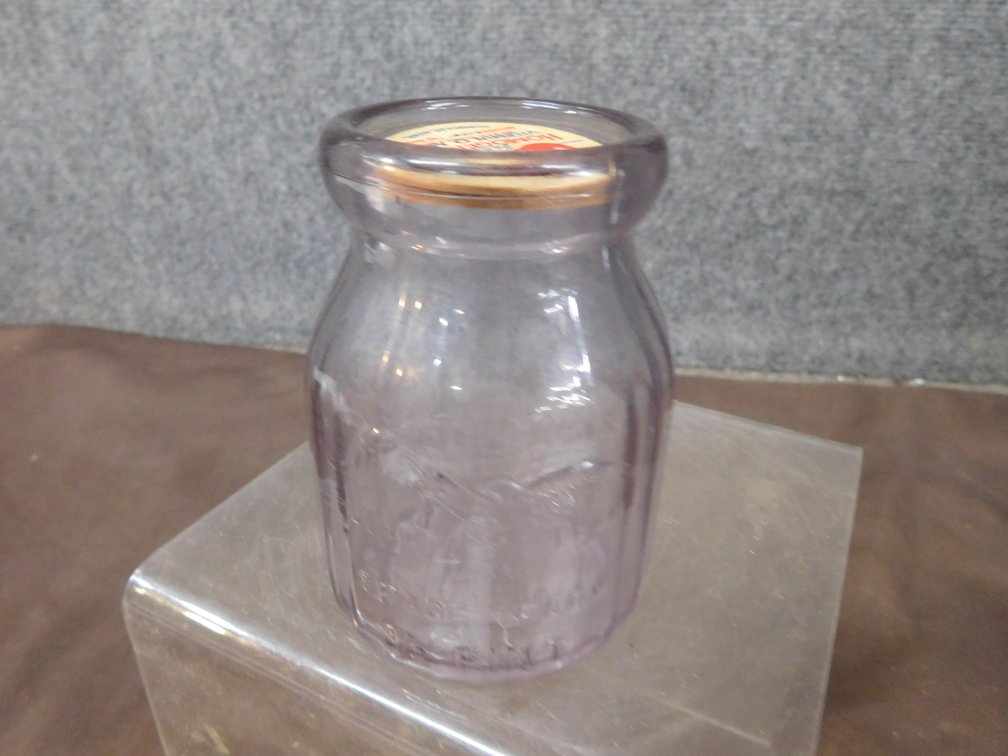Vintage Half Pint Borden's Condensed Milk Bottle