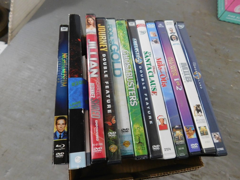 Assorted DVD's