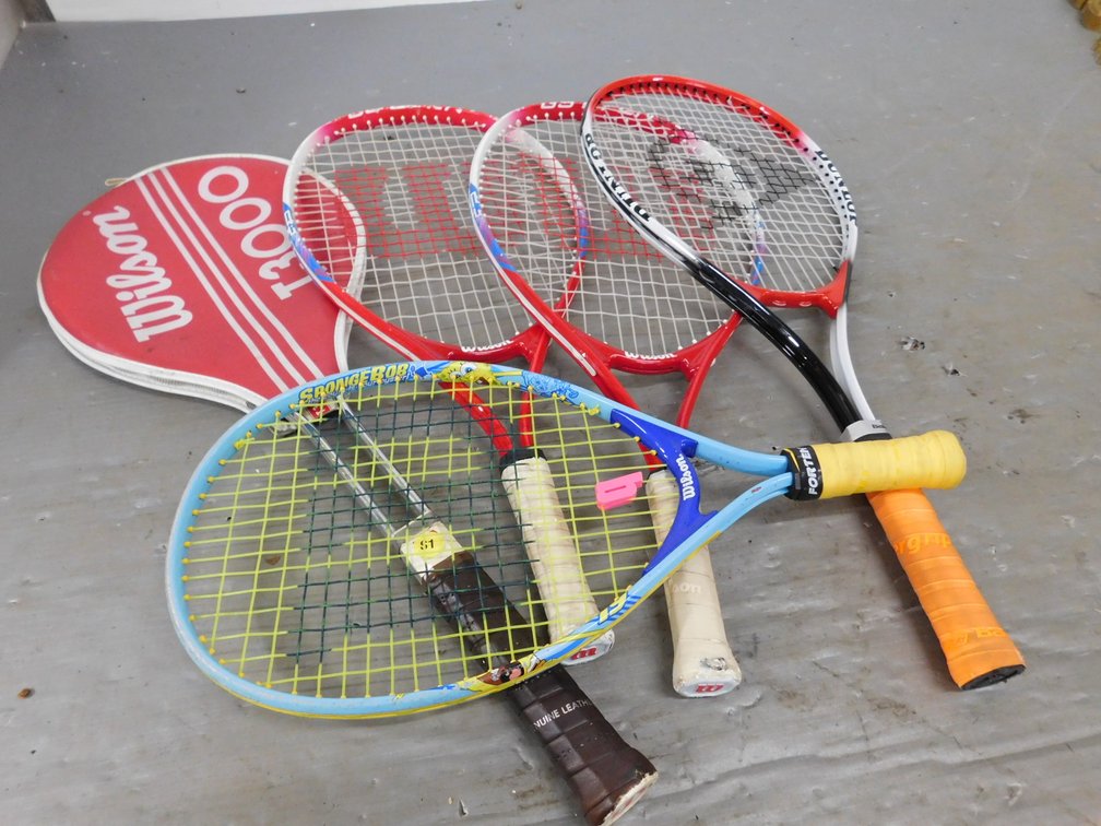 Lot of Assorted Rackets