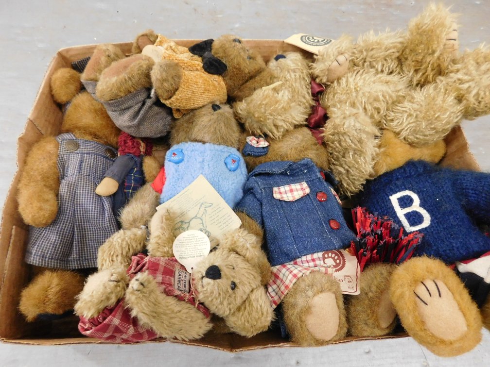 Seven Assorted Boyd's Bears