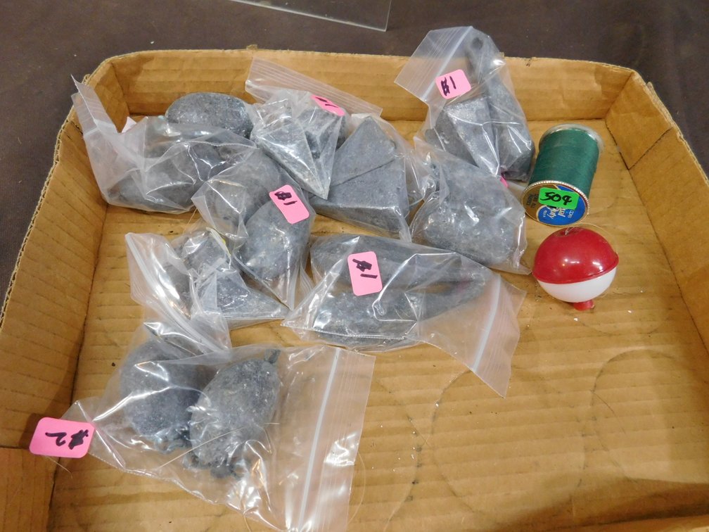 Assorted Lead Sinkers
