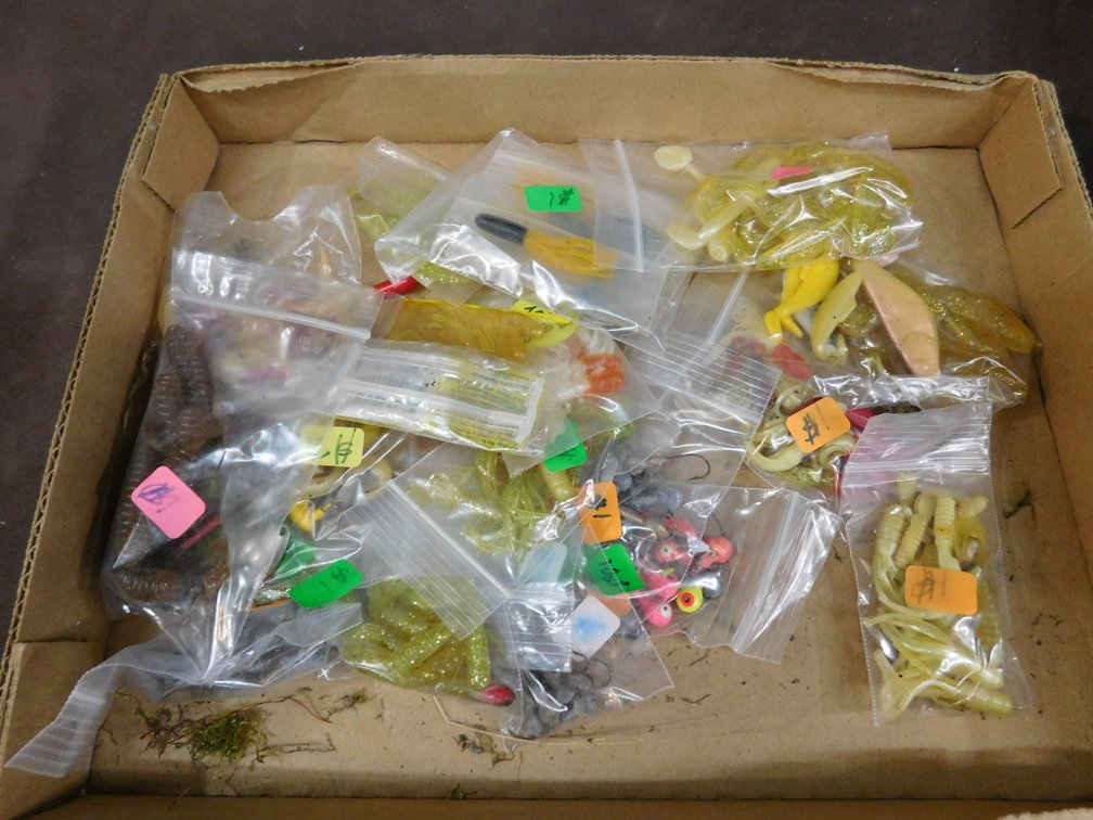 Artificial Fishing Bait, Sinkers, Hooks